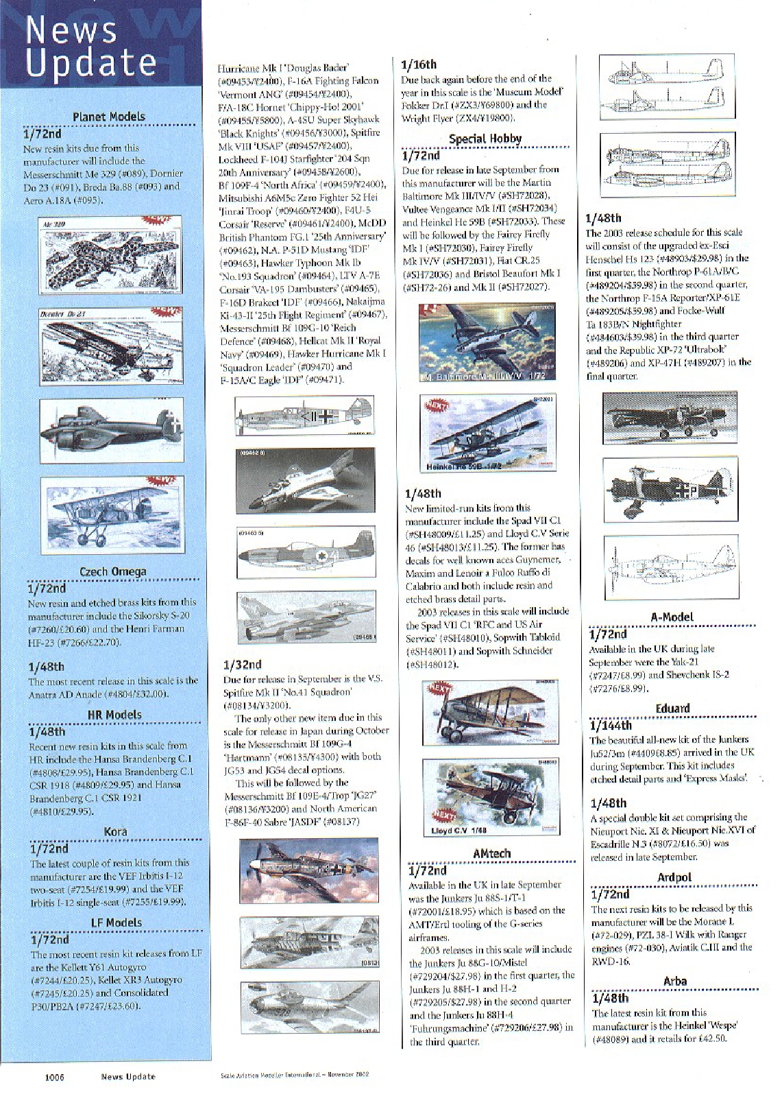 Scale Aviation Modeller International 2002-11